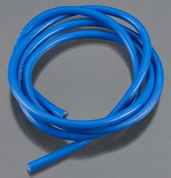 TQ Wire 10 Gauge Super Flexible Wire- Blue 3' TQW1132