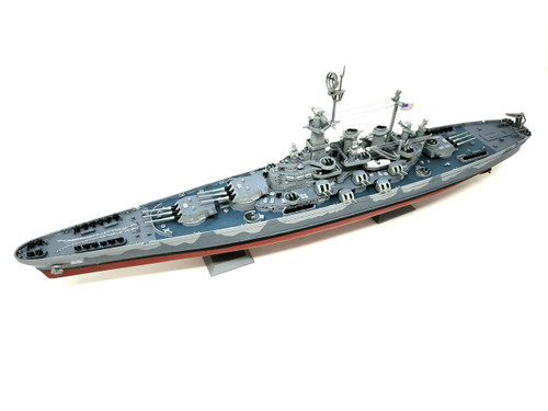 Atlantis Models 1/500 USS North Carolina BB-55 Battleship Plastic Model Kit AANR601