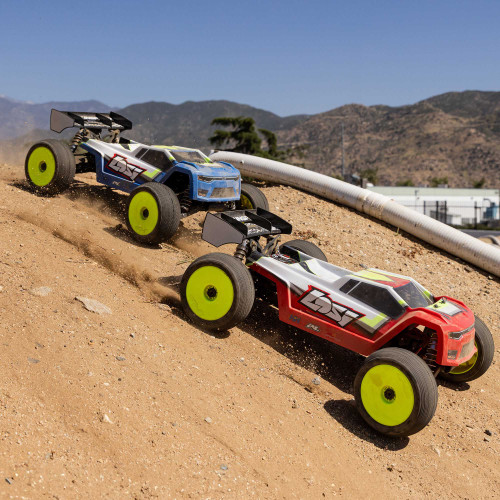 Losi 1/8 8IGHT-XTE 4S 4X4 RTR Brushless Race Truggy, Clear