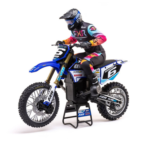 Losi 1/4 Promoto-MX Motorcycle RTR, Club MX Blue Losi 1/4 Promoto-MX Motorcycle RTR, Club MX Blue