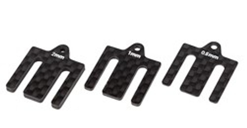 RC10B7 FT Front Bulkhead Shims carbon fiber RC10B7 FT Front Bulkhead Shims carbon fiber