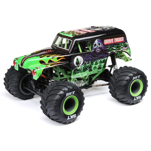Losi Losi 1/18 Mini LMT 4WD Grave Digger Monster Truck Brushed RTR LOS01026T1