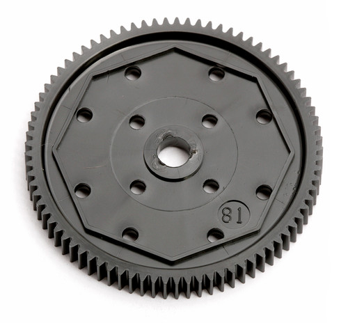 Team Associated Spur Gear, 81 Tooth, 48 Pitch ASC9651