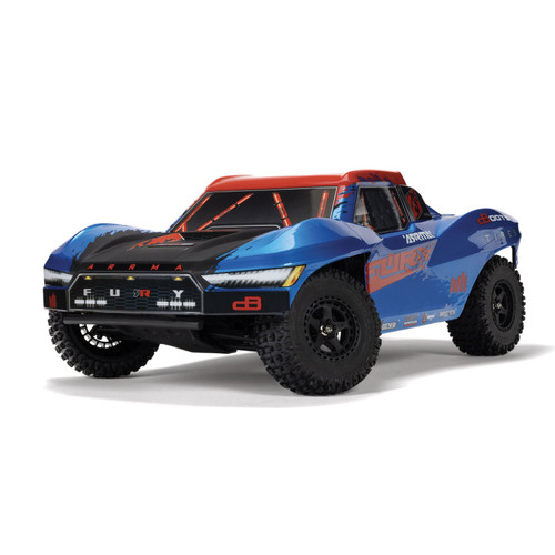 Arrma 1/10 FURY 223S DSC 2WD RTR Brushless Short Course Truck, Blue Arrma 1/10 FURY 223S DSC 2WD RTR Brushless Short Course Truck, Blue