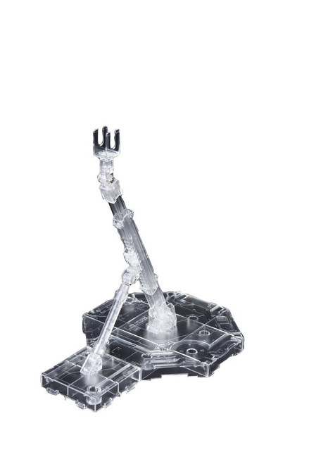 Bandai Clear Action Base 1 Display Stand for 1/100 Scale Models BAN2027210
