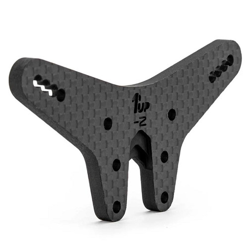 CF1 -2mm Rear Shock Tower, AE RC10B7 CF1 -2mm Rear Shock Tower, AE RC10B7