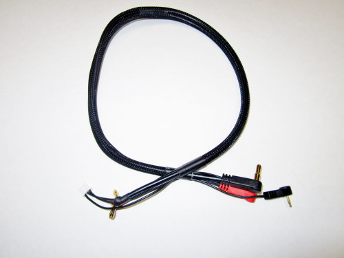 2S Pro Charging Cable with 4mm + 5mm Bullets and Strain 2S Pro Charging Cable with 4mm + 5mm Bullets and Strain
