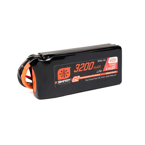 9.9V 3200mAh 3S 10C Smart G2 ECU LiFe Battery: IC3 9.9V 3200mAh 3S 10C Smart G2 ECU LiFe Battery: IC3