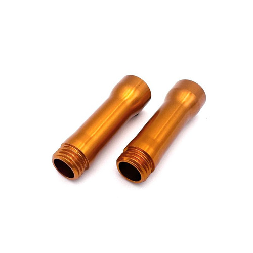 Reef's RC XP Orange Anodized Shock Bodies for 90mm Shocks, 1 pair SEHREEFS270
