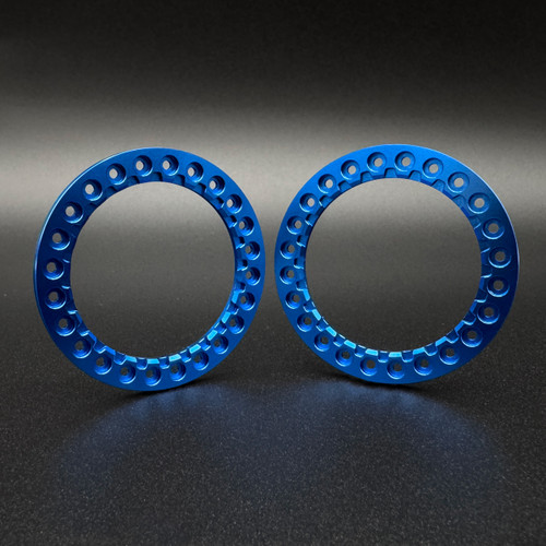 Reef's RC 1.9 "TECTONIC" Beadlock Ring (Blue) (2) SEHREEFS276