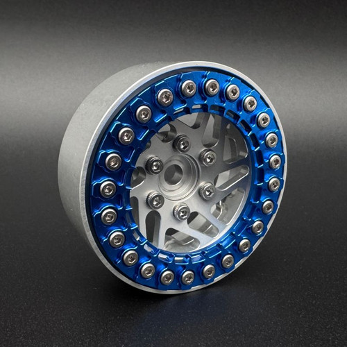 1.9 "SLUICE" Beadlock Ring (Blue) (2) 1.9 "SLUICE" Beadlock Ring (Blue) (2)