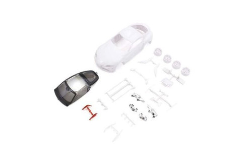 Kyosho Toyota GR Supra White Body Set w/Wheel KYOMZN202