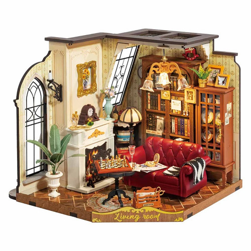 Robotime Catherine's Living Room DIY Miniature House ROEDG175