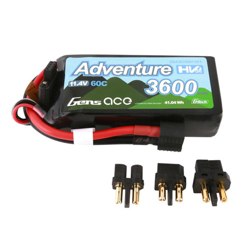 11.4V 3600mAh 3S 60C G-Tech Smart Lipo: Universal