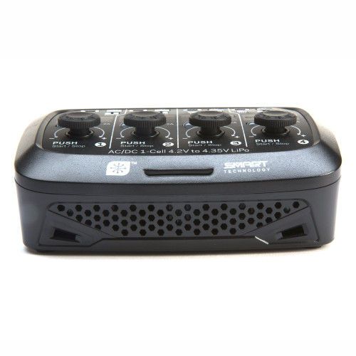 Spektrum S44 Micro 4 port AC/DC 1S LiPo Charger SPMXC1040