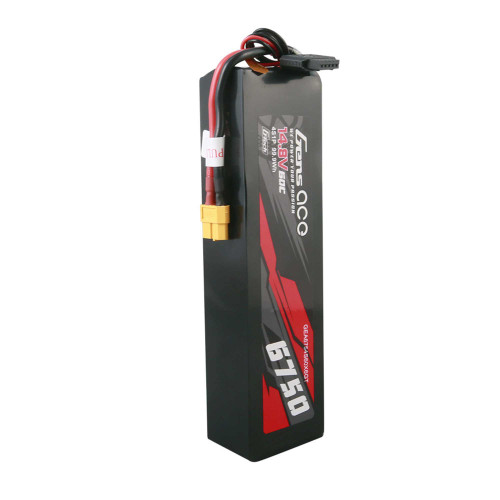14.8V 6750mAh 4S 60C G-Tech Smart Lipo: XT60
