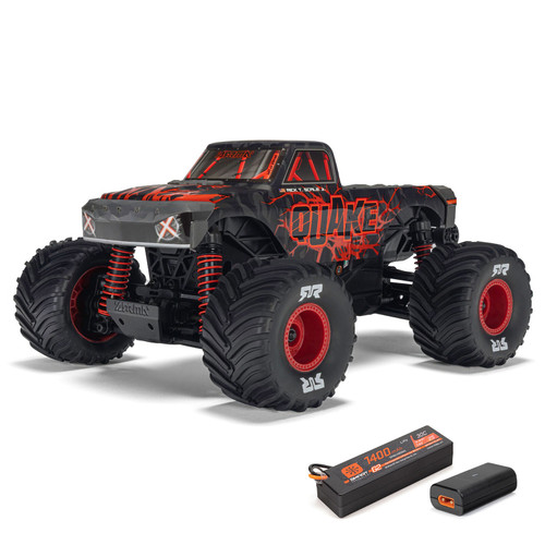 Arrma Arrma 1/16 QUAKE GROM 4X4 RTR Brushed Monster Truck (Battery & Charger Included), Red ARA2137T1
