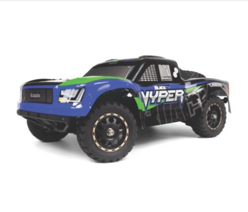 BlackZon Vyper SC 1/14 4WD Electric - Blue/Green BZN540274