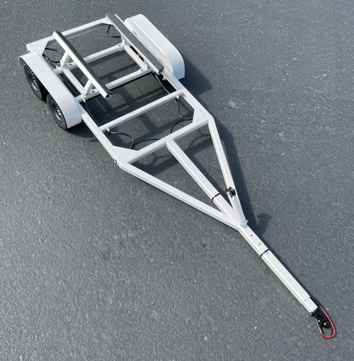 Bold R/C - 1/10 Scale Boat Trailer with LED Lights (White) Bold R/C - 1/10 Scale Boat Trailer with LED Lights (White)