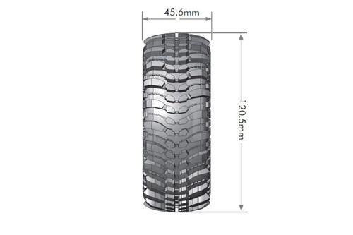 Louise R/C - CR-Champ 1/10 1.9" Crawler Tires, 12mm Hex, Super Soft, Louise R/C - CR-Champ 1/10 1.9" Crawler Tires, 12mm Hex, Super Soft,