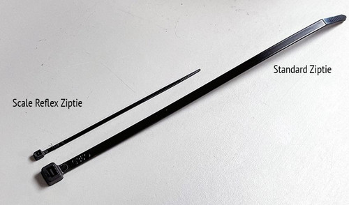 Scale Reflex - Ultra Thin Micro Zip Ties (50pc)