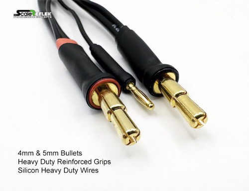 Scale Reflex - Jumper Cables - PRO 2S LiPo Charging Cable (XT60 to