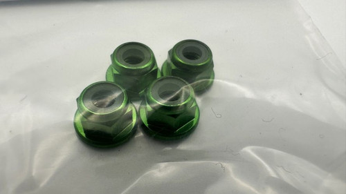 Scale Reflex Scale Reflex - Wheel Nuts Green 4 Pack SRF815131