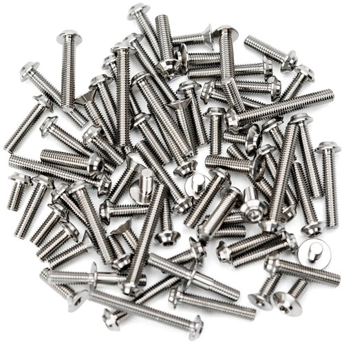 1UP Racing - Pro Duty Titanium Upper Screw Set - Xray X12 '26 - Raw