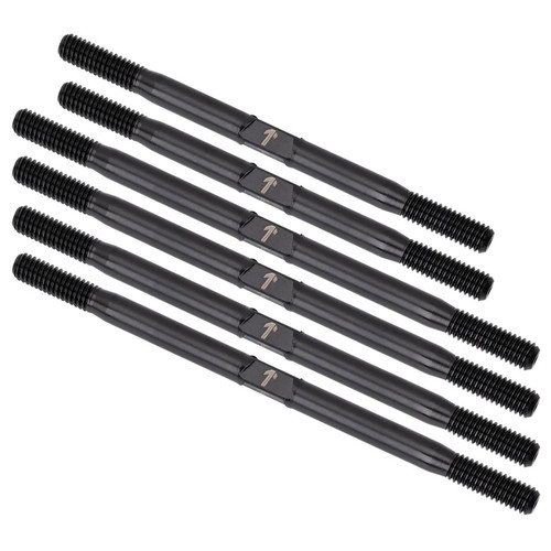 1UP Racing - Pro Duty Titanium Turnbuckle Set - Black Nitride Coated -