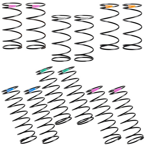 1UP Racing X-Gear 13mm Buggy Front & Rear Springs, 6 Pair Firm Set Pro 1UP10530