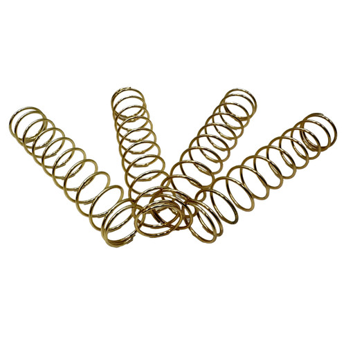 Shock Springs 11 Coils, 75x14x1.1mm (4pcs/Gold)
