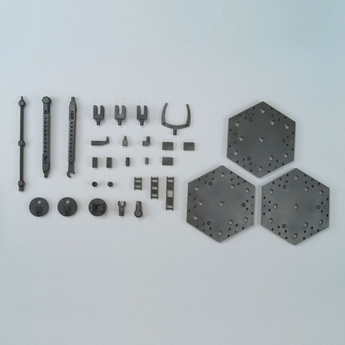 Black Action Base 4 Display Stand for 1/100 Scale Models Black Action Base 4 Display Stand for 1/100 Scale Models