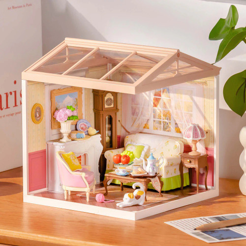 Robotime - Holiday Tea Time, DIY Miniature House