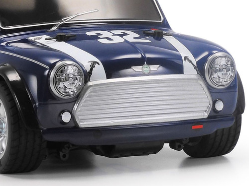 RC Mini Cooper Racing, Blue Painted Body, MB-01
