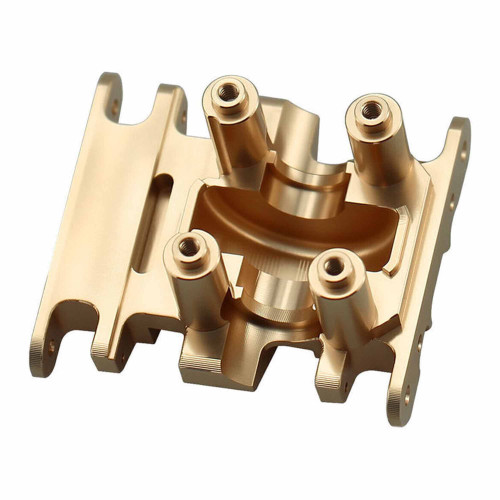 Hot Racing - Brass Center Gearbox Mount, SCX30