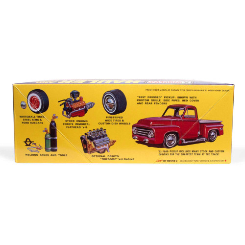 1/25 1953 Ford Pickup "Modified Stocked Hauler" Gulf Model Kit