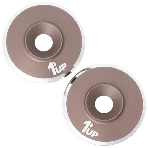 7075 LowPro Wing Washers, M3, Gunmetal Shine, 2pcs 7075 LowPro Wing Washers, M3, Gunmetal Shine, 2pcs
