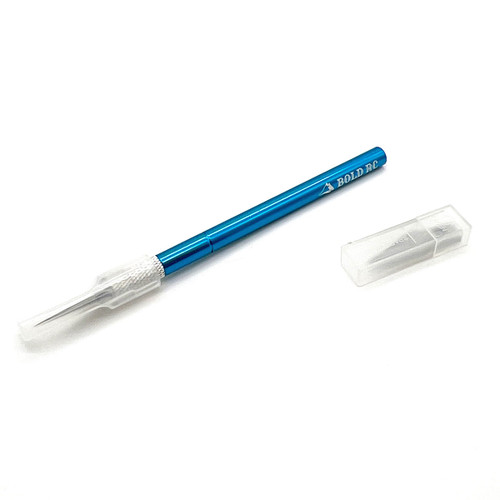 Aluminum Handle Hobby Knive with 6 #11 Blades Aluminum Handle Hobby Knive with 6 #11 Blades