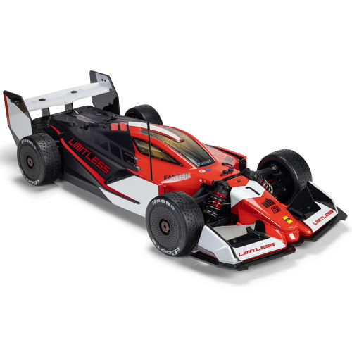 1/7 LIMITLESS 120 8S AVC 4X4 RTR Speed Machine Combo, Red/Black (2 Batteries Included)