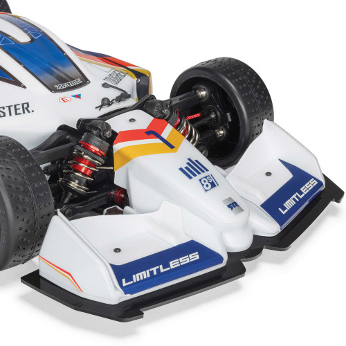 1/7 LIMITLESS 120 8S AVC 4X4 RTR Speed Machine Combo, White/Blue (2 Batteries Included)