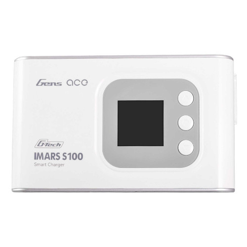 Gens Ace IMars S100 G-Tech AC Balance RC Battery Charger-White