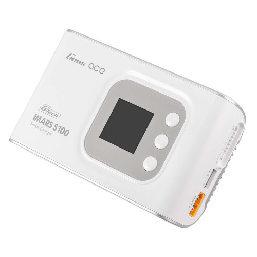 Gens Ace IMars S100 G-Tech AC Balance RC Battery Charger-White