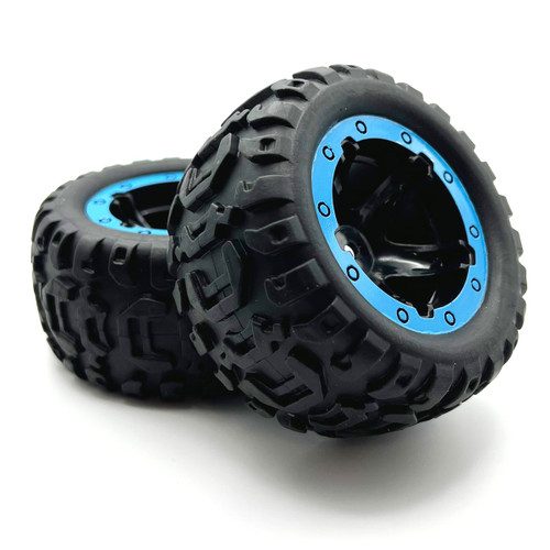 Slyder MT Wheels/Tires Assembled (Black/Blue) Slyder MT Wheels/Tires Assembled (Black/Blue)