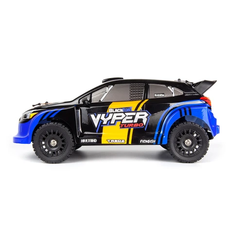 BlackZon - Vyper RX Turbo 1/16 4WD 2S Brushless Rally Car - Blue/