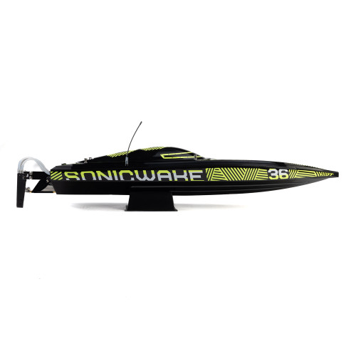Sonicwake 36" V3 Self-Righting V-Hull Boat RTR, Black