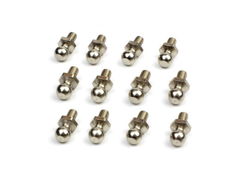 BlackZon Ball Stud 4.8x12mm (12pcs), Smyter BZN540143