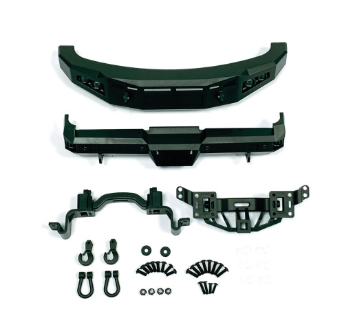 CEN Racing Complete Black Bumper Set, for F-250 Chassis, Front & Rear CEGCD0429