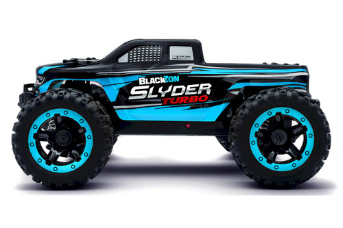 Slyder MT Turbo 1/16 4WD 2S Brushless Monster Truck - Blue Slyder MT Turbo 1/16 4WD 2S Brushless Monster Truck - Blue