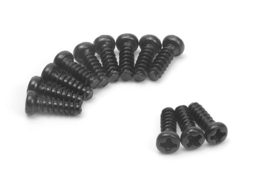 BlackZon Pan Head Self-Tapping Screws PBHO2.3x7mm for Spryte BZN540355