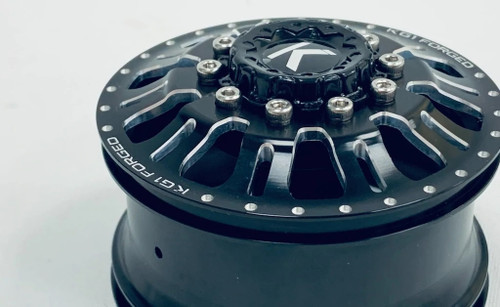 KG1 KD004 CNC Metal Front Dually Wheel (2pcs, w/Cap &